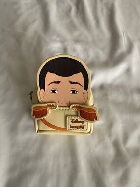 Disney Cinderella Prince Charming Mini Backpack Keychain Loungefly